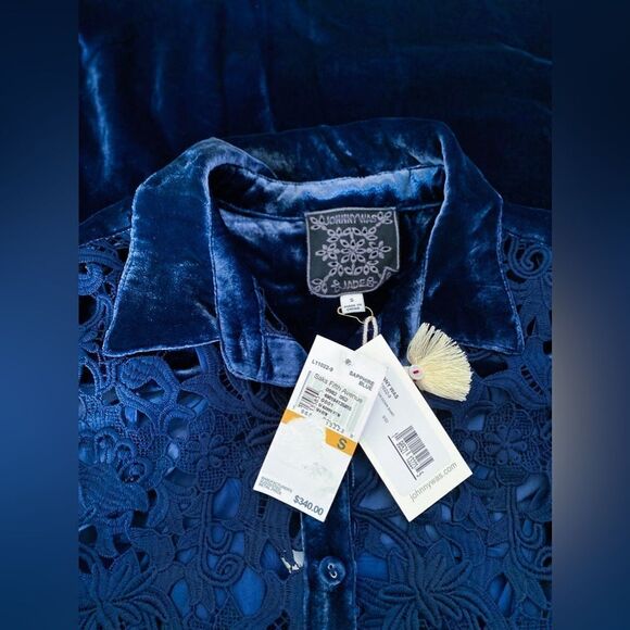 Johnny Was Flicka Button Down Shirt size S - Picture 11 of 12